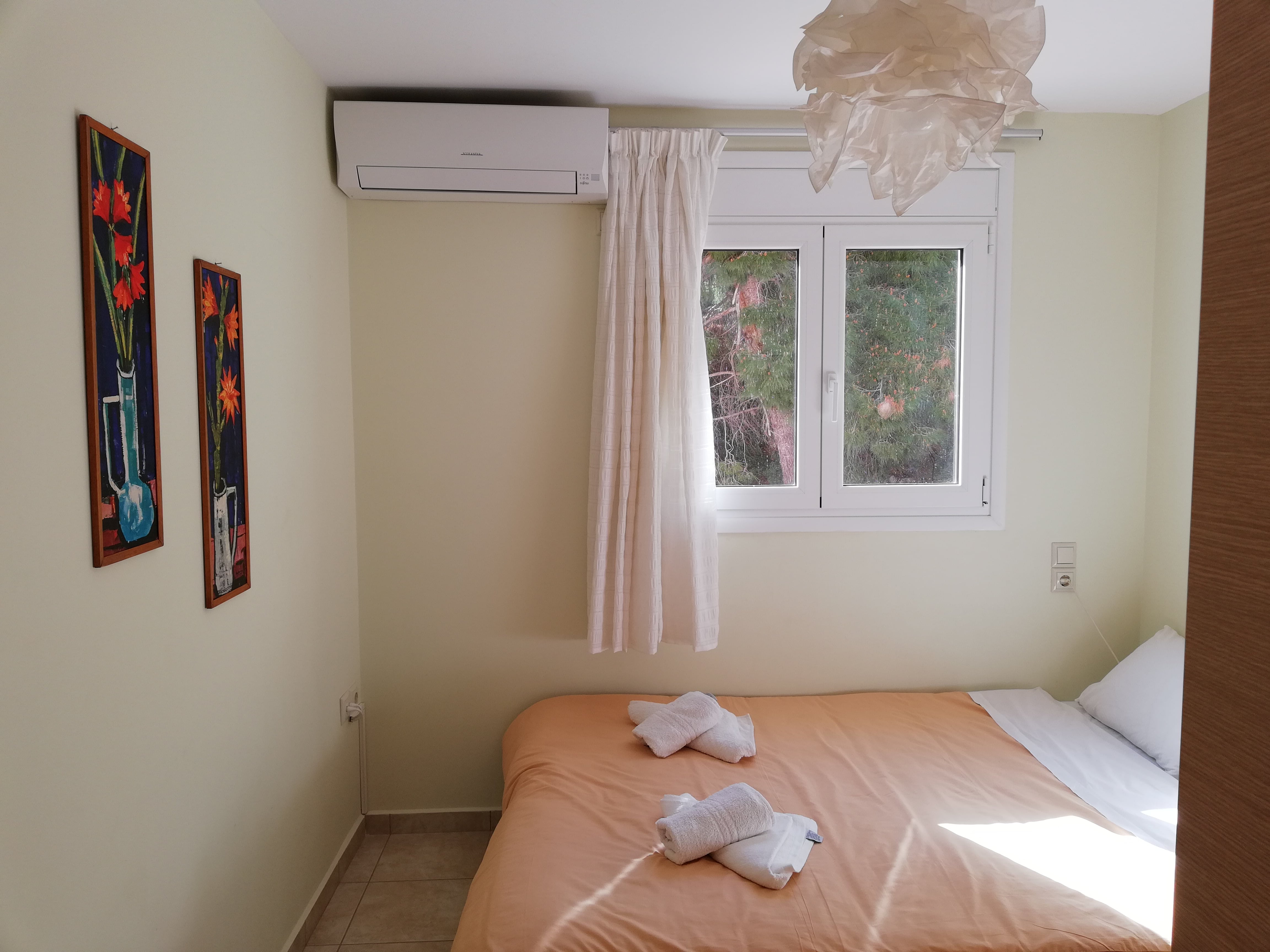 Air-conditioned Bedroom.